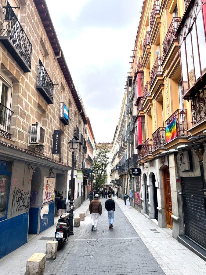 Apartamento Exterior Con Balcon En El Corazon De Chueca, Gran Via 마드리드 외부 사진